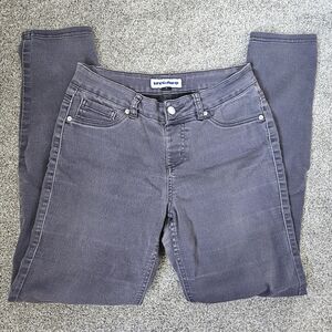 Nygard Grey Skinny Jeans Light Stretch No Zipper Size 6